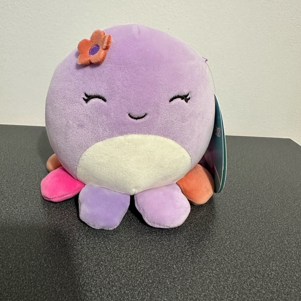 Purple Plush Octopus Toy